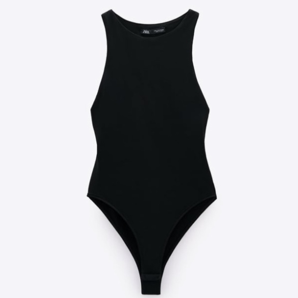 ZARA Halter Bodysuit